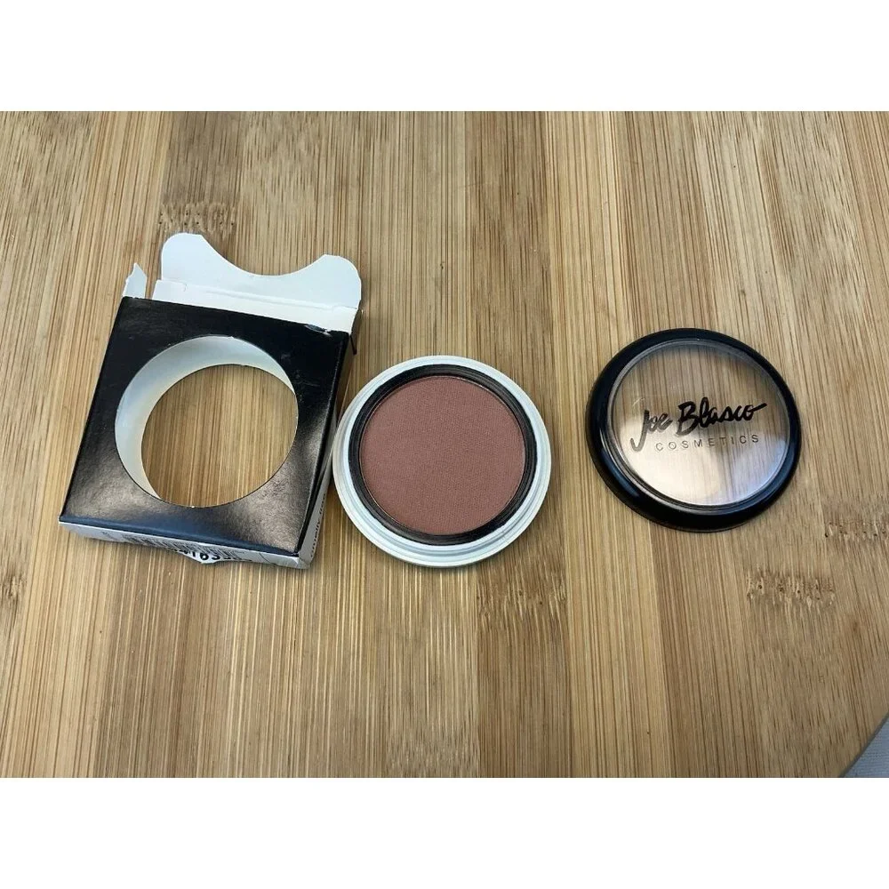 Joe Blasco Dry Blush Lot Of 4 Midnight Copper, Amber, Adobe & Orange Pro .09 Oz